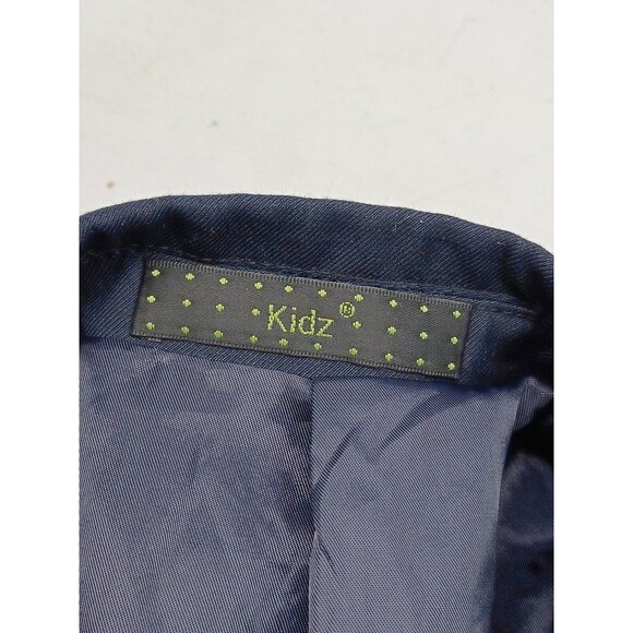 Kidz Blazer Jacket Navyblue Size 16 Notch  2 buttons - Picture 6 of 8